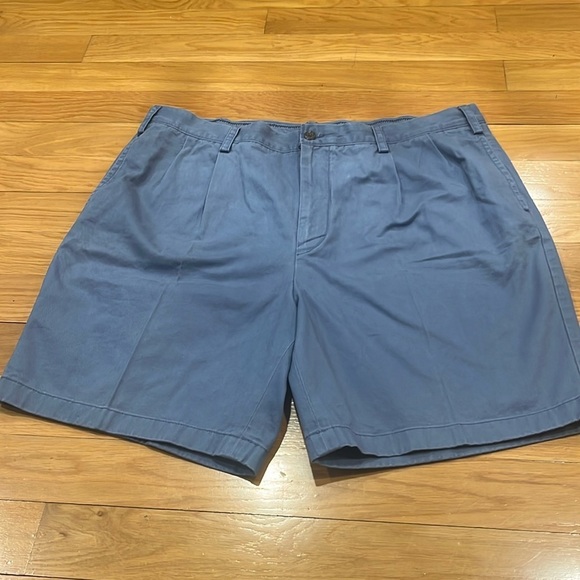 Nautica men’s blue 100% cotton shorts size 40 . - Picture 1 of 8